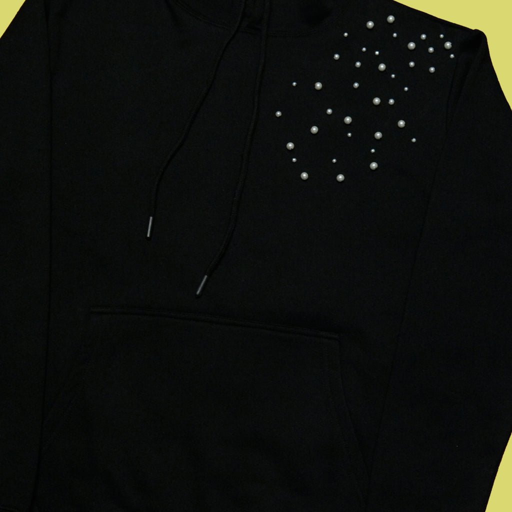 Pearl Embedded Hoodie