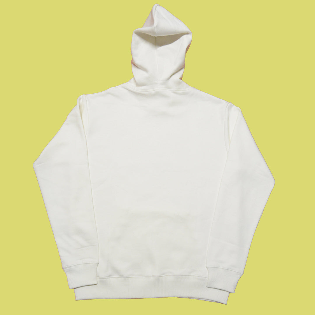 Ivory Plain Hoodie