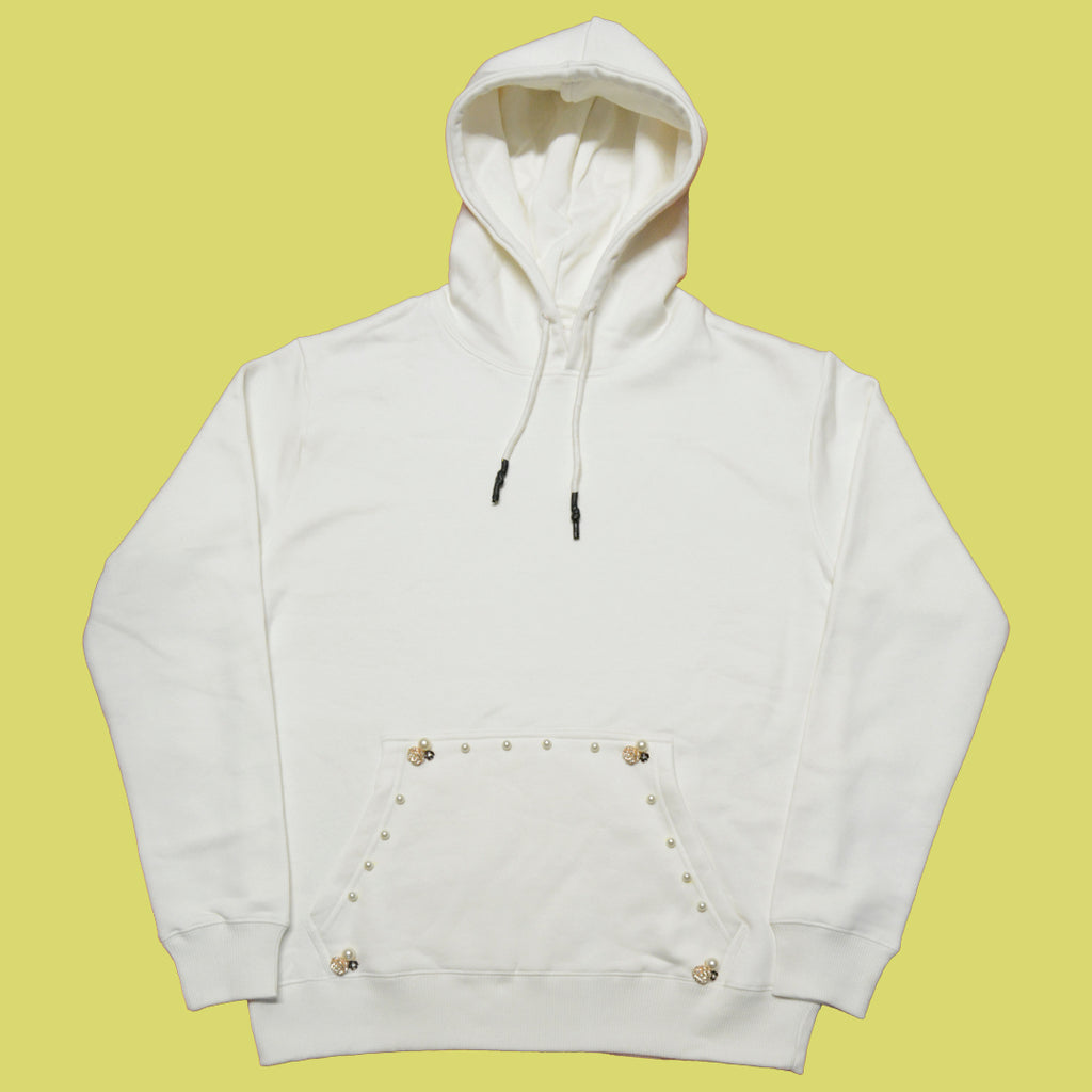 Bottom Rhinestoned Hoodie