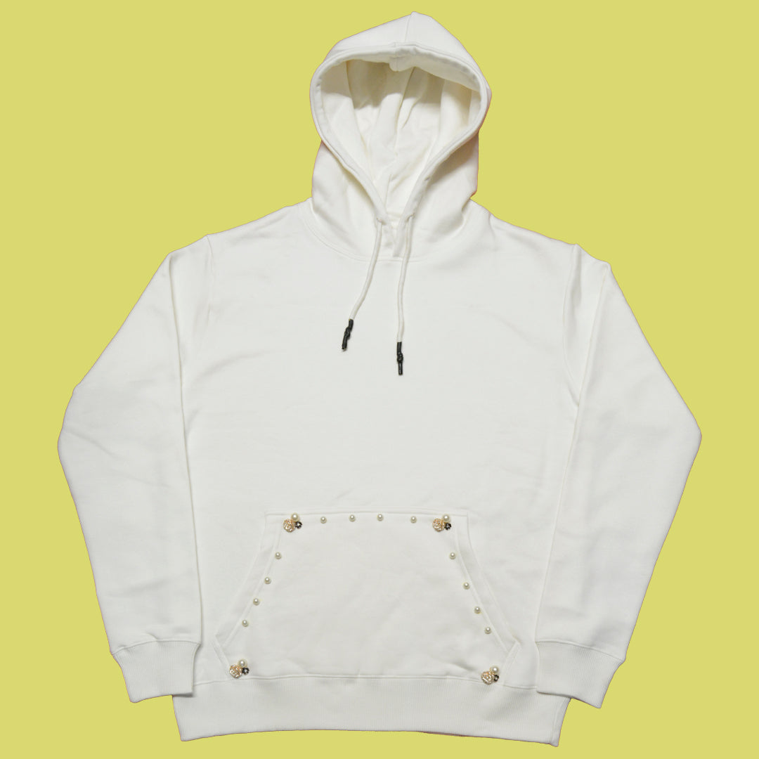 Bottom Rhinestoned Hoodie