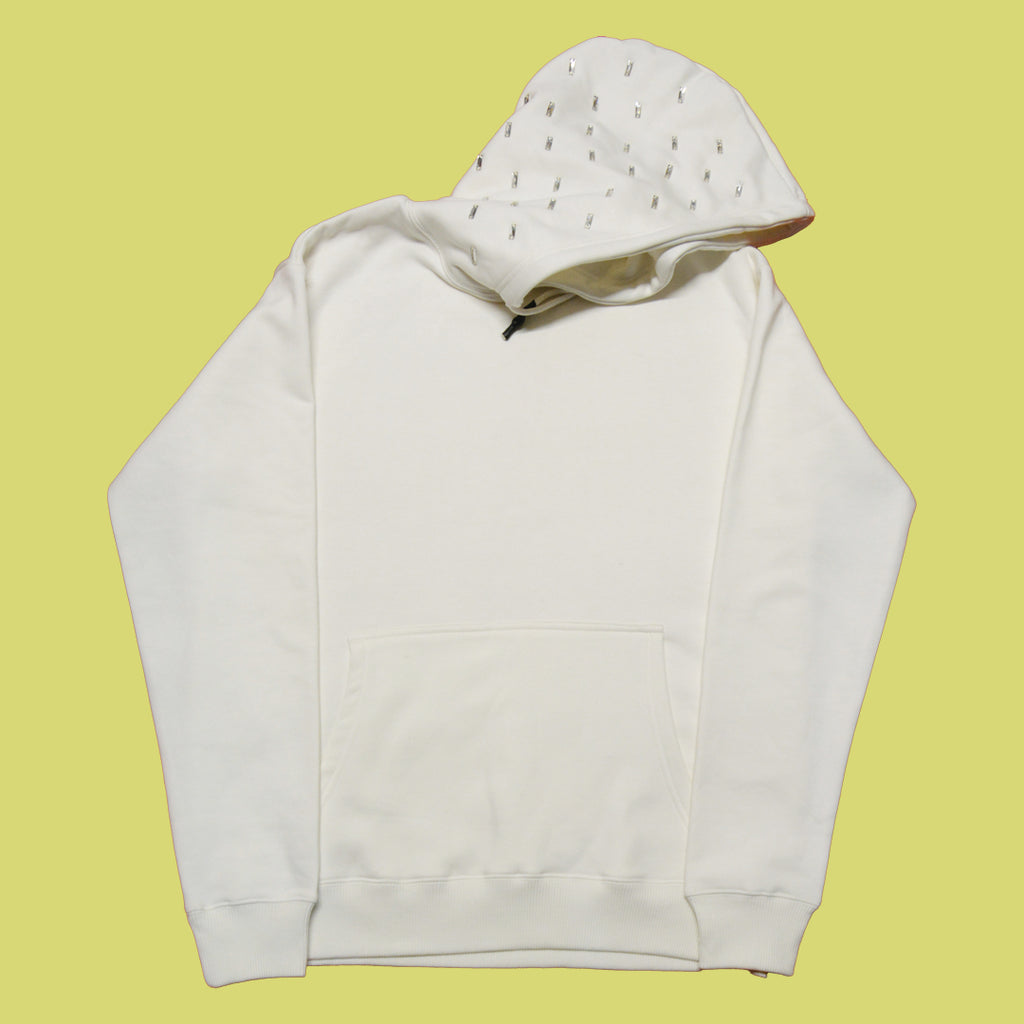 Hood Hand Embellished Hoodie